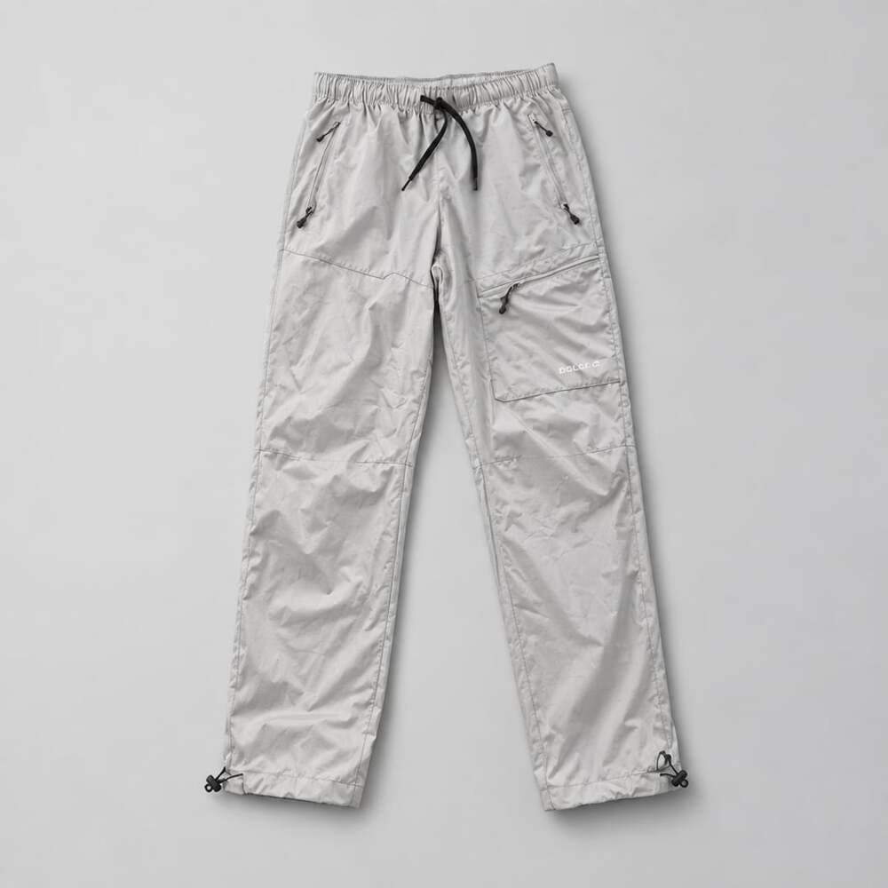 Baleaf Hiking Cargo Pants Gray Nylon Outdoor Track Trousers